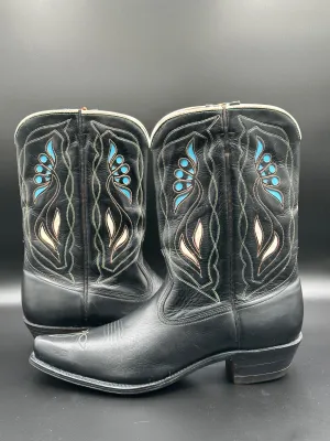 1950's ACME Butterfly Inlay Cowgirl Boots size 10 C