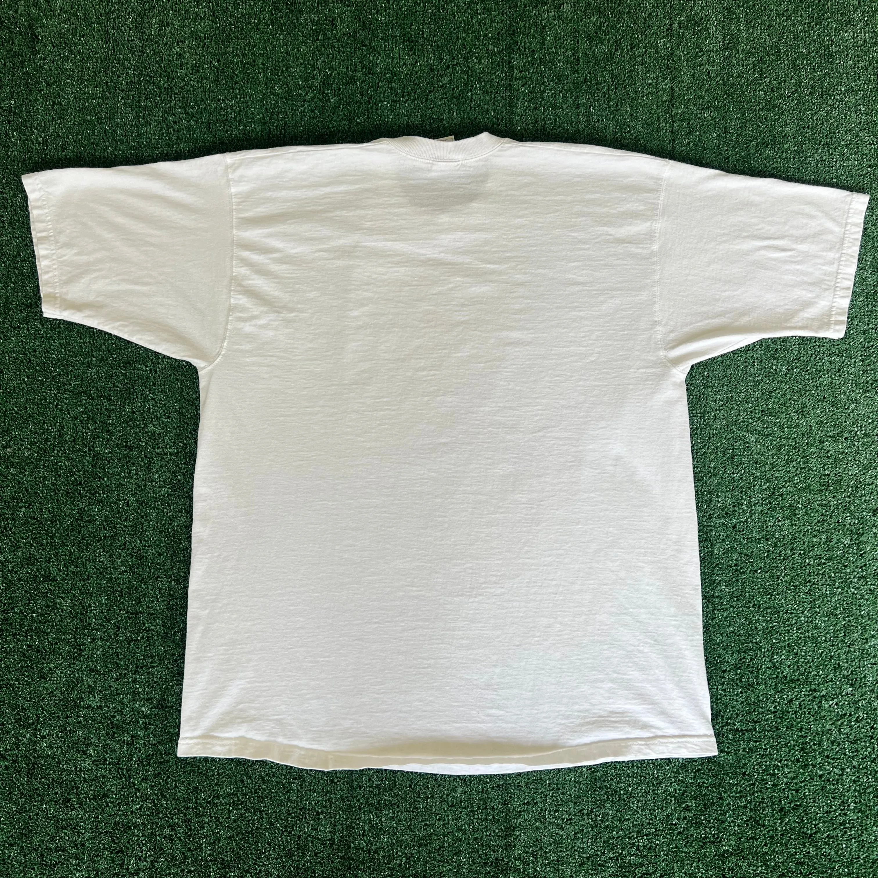 90s Chippewa Boots "Live The Spirit" Promo White T-Shirt - XL