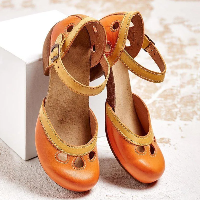 ALICE - Supportive sandals with low heels