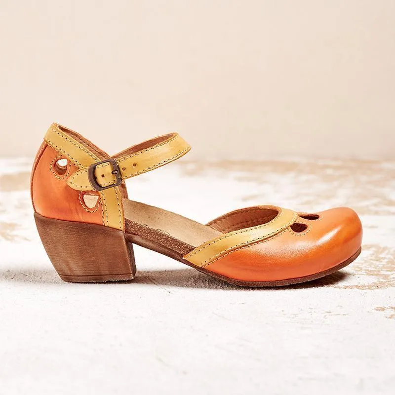 ALICE - Supportive sandals with low heels