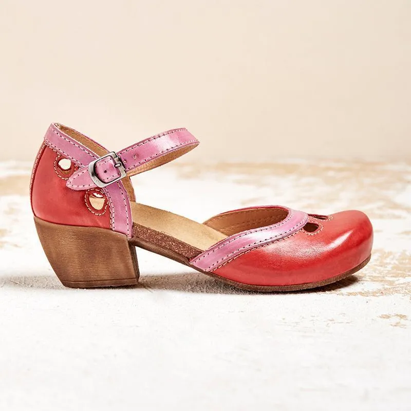 ALICE - Supportive sandals with low heels