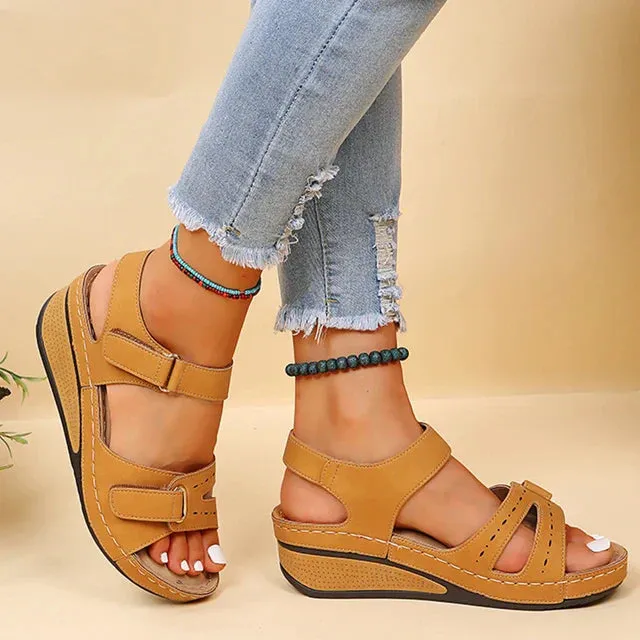 Althea | Premium Open-Toe Supportive Sandals