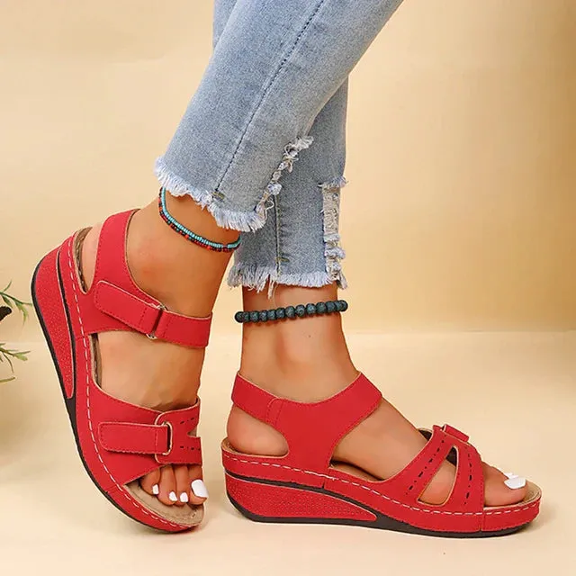 Althea | Premium Open-Toe Supportive Sandals