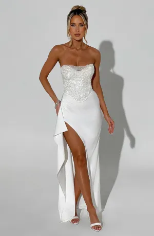 Ana Maxi Dress - Ivory