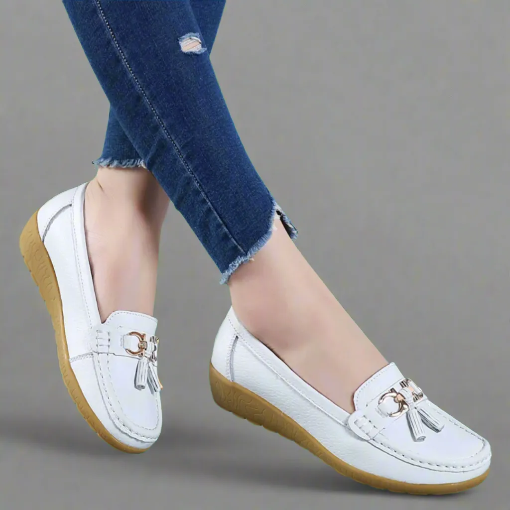 Answina | Orthopedic Half Shoes Made of Premium Leather