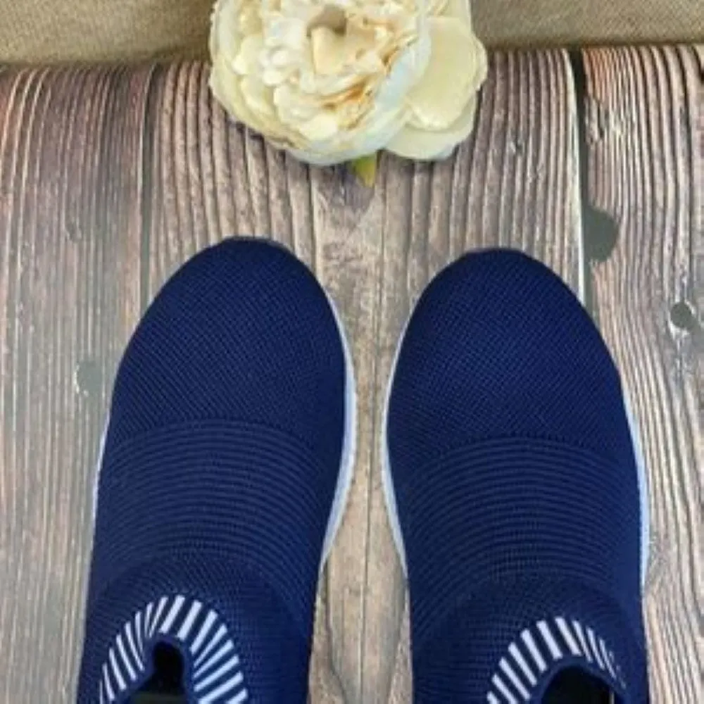 Aqua College Navy Blue Willow Waterproof Sneakers 8