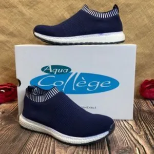 Aqua College Navy Blue Willow Waterproof Sneakers 8