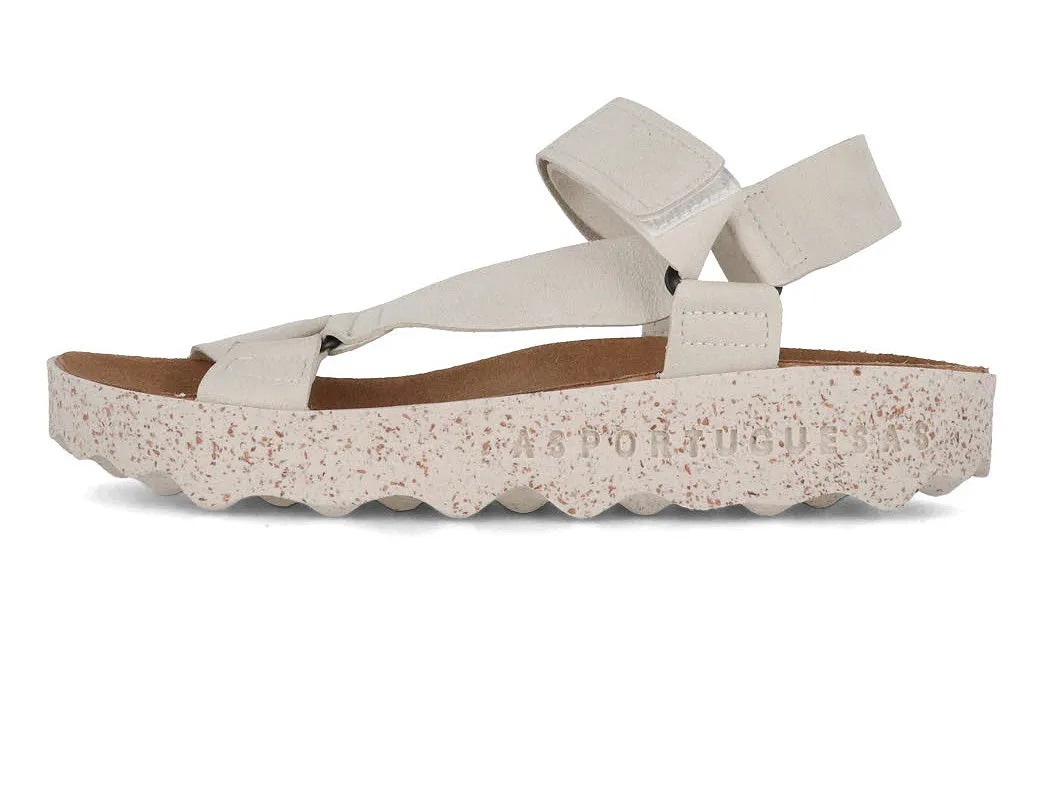 ASPORTUGUESAS Women Sandals 'City Line Clew', offwhite