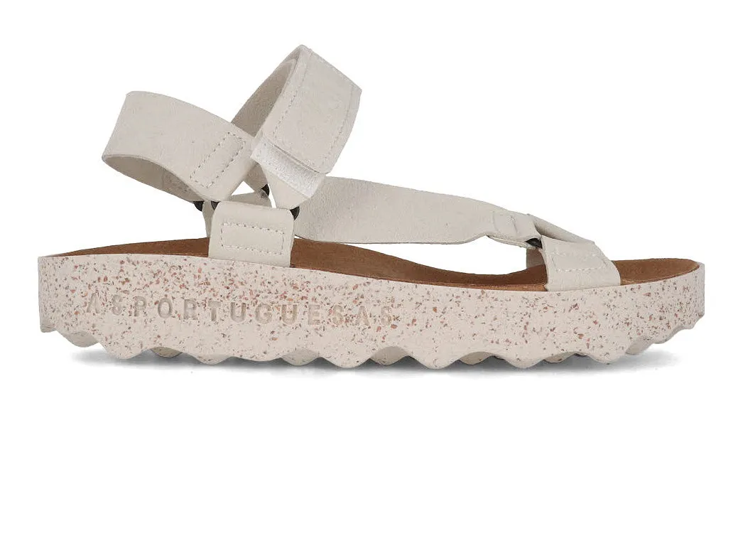 ASPORTUGUESAS Women Sandals 'City Line Clew', offwhite