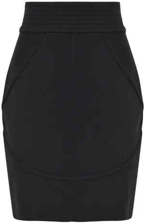 Azzedine Alaia black bodycon skirt Size S