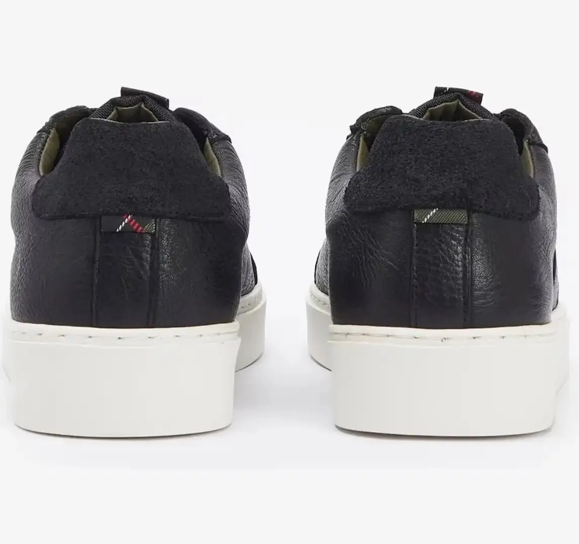 Barbour Mens Ponting Sneakers Black