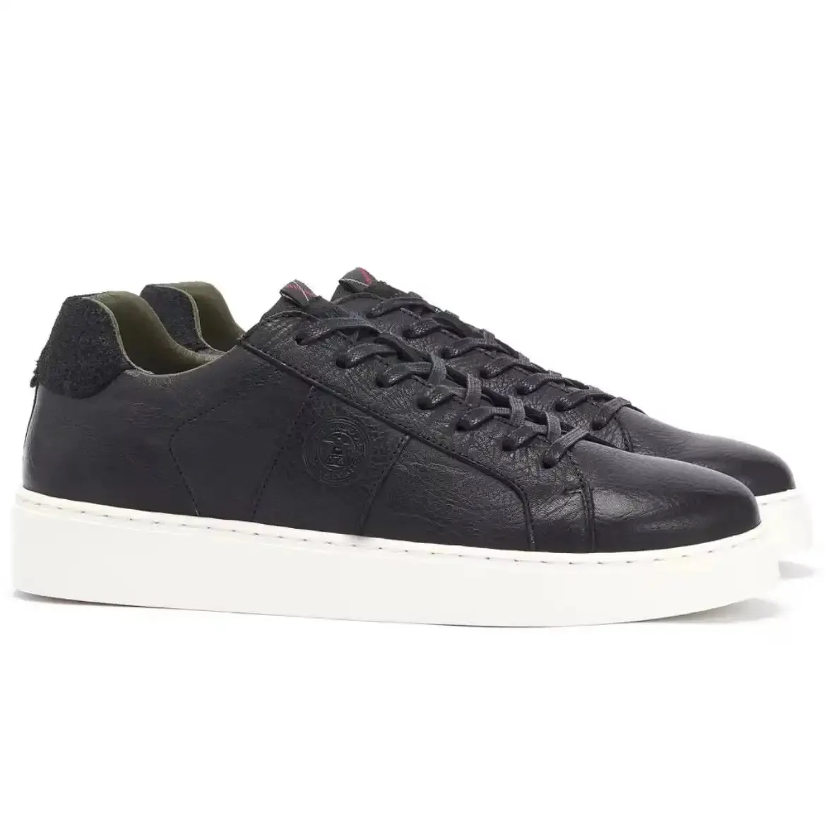 Barbour Mens Ponting Sneakers Black