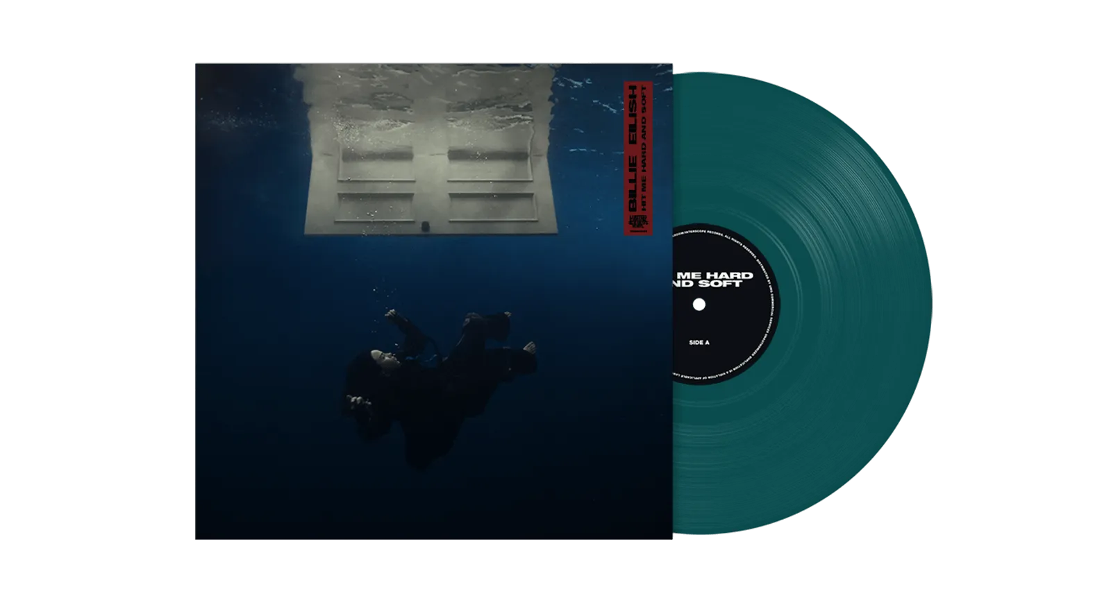 Billie Eilish : HIT ME HARD AND SOFT (1LP - Sea Blue Vinyl Gatefold)