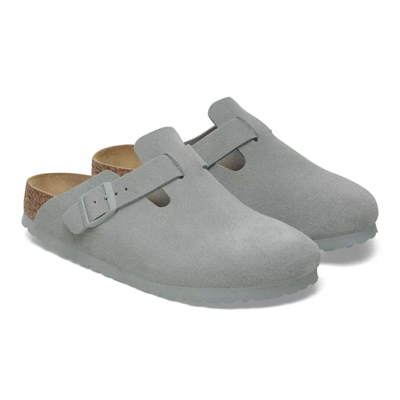 BIRKENSTOCK Boston LEVE Sandals in Pure Sage