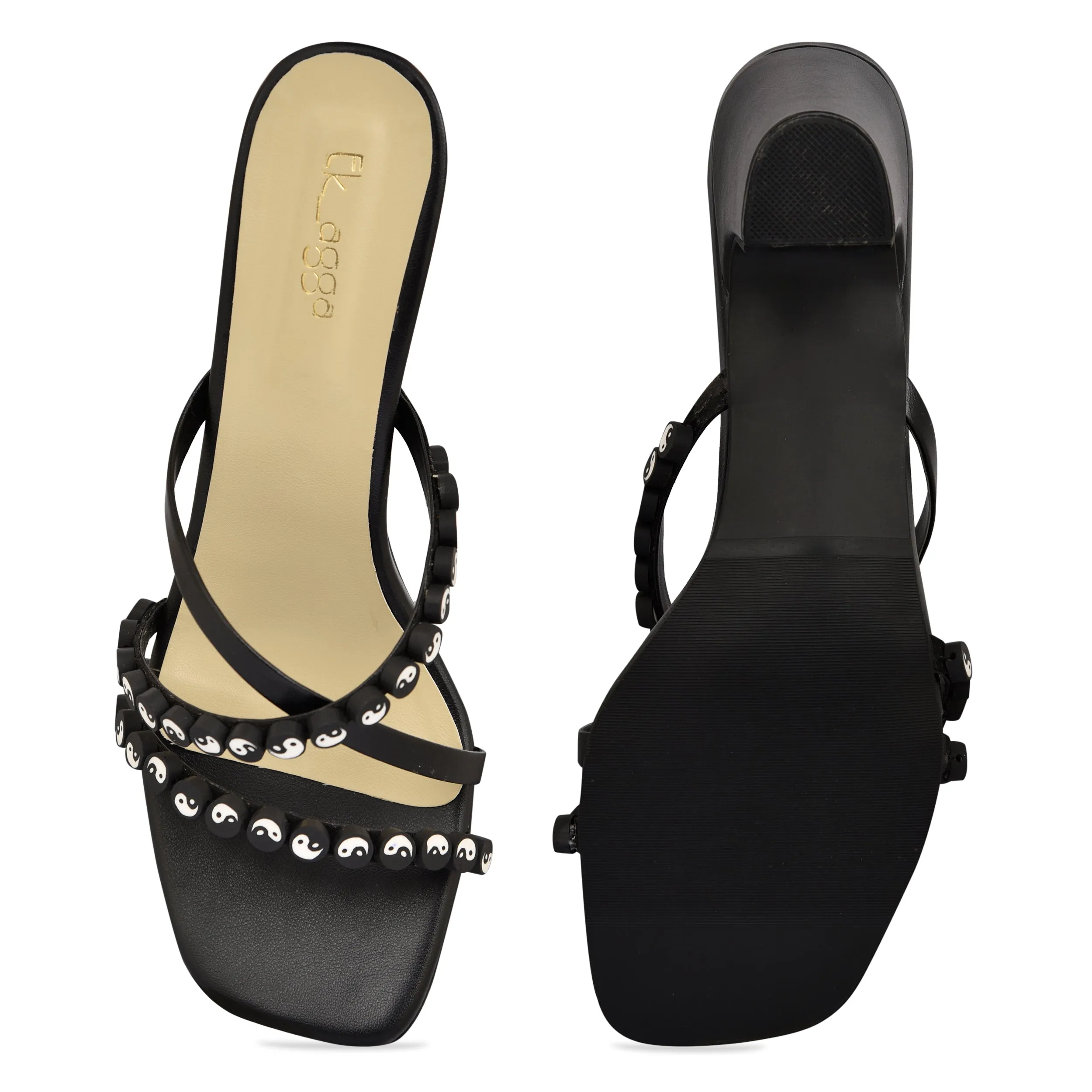 Black & White Heels