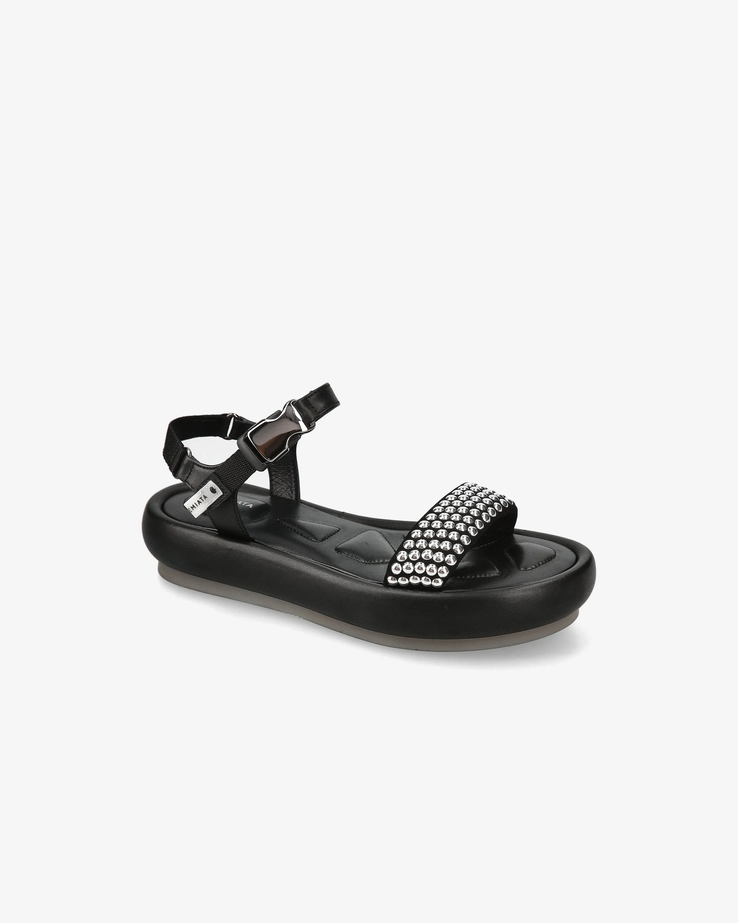 Black Suede Sandal
