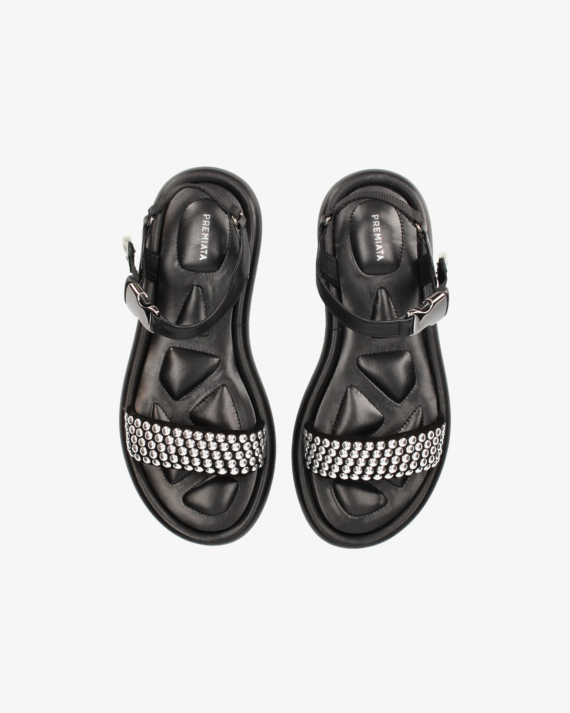 Black Suede Sandal