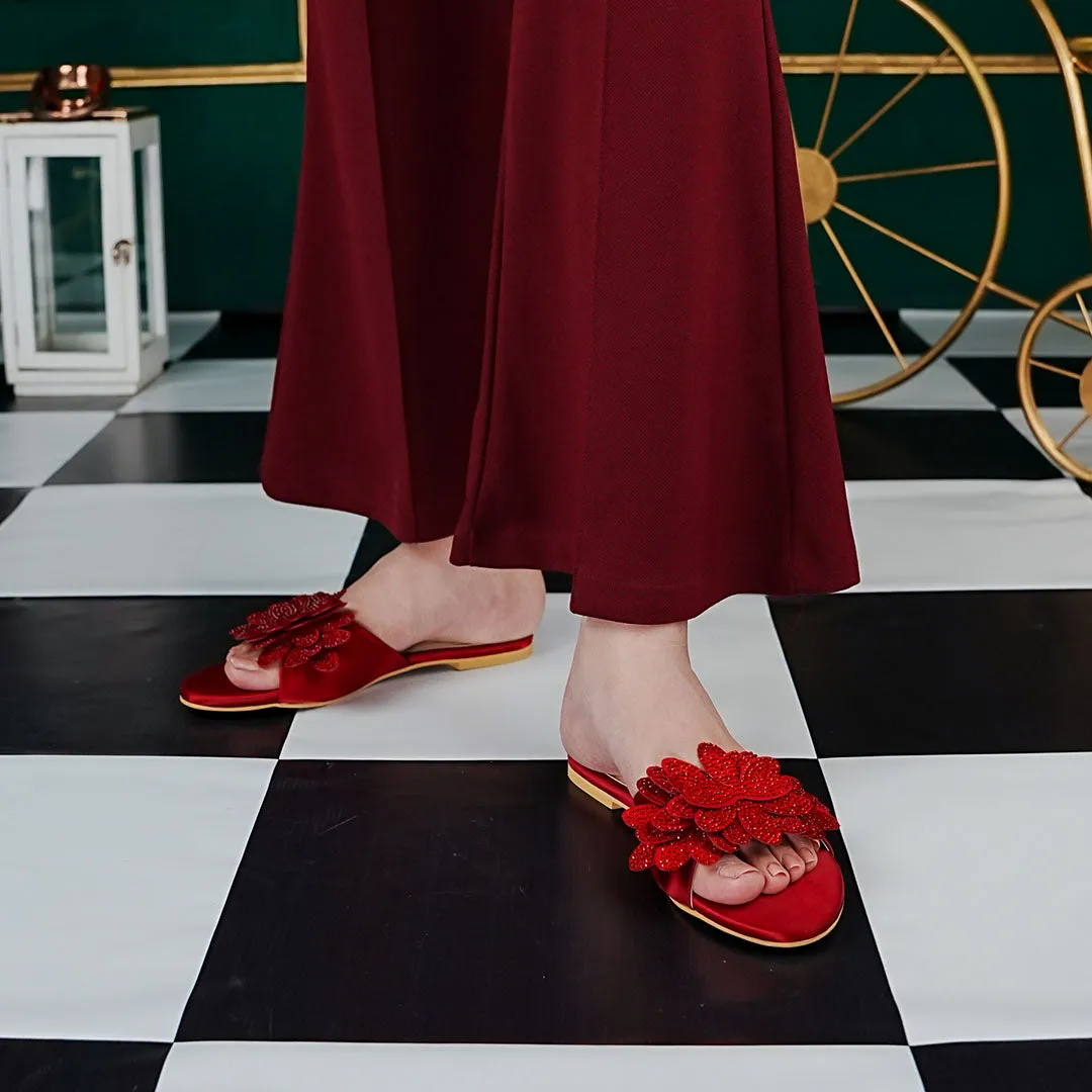 Blooming Bling Flats