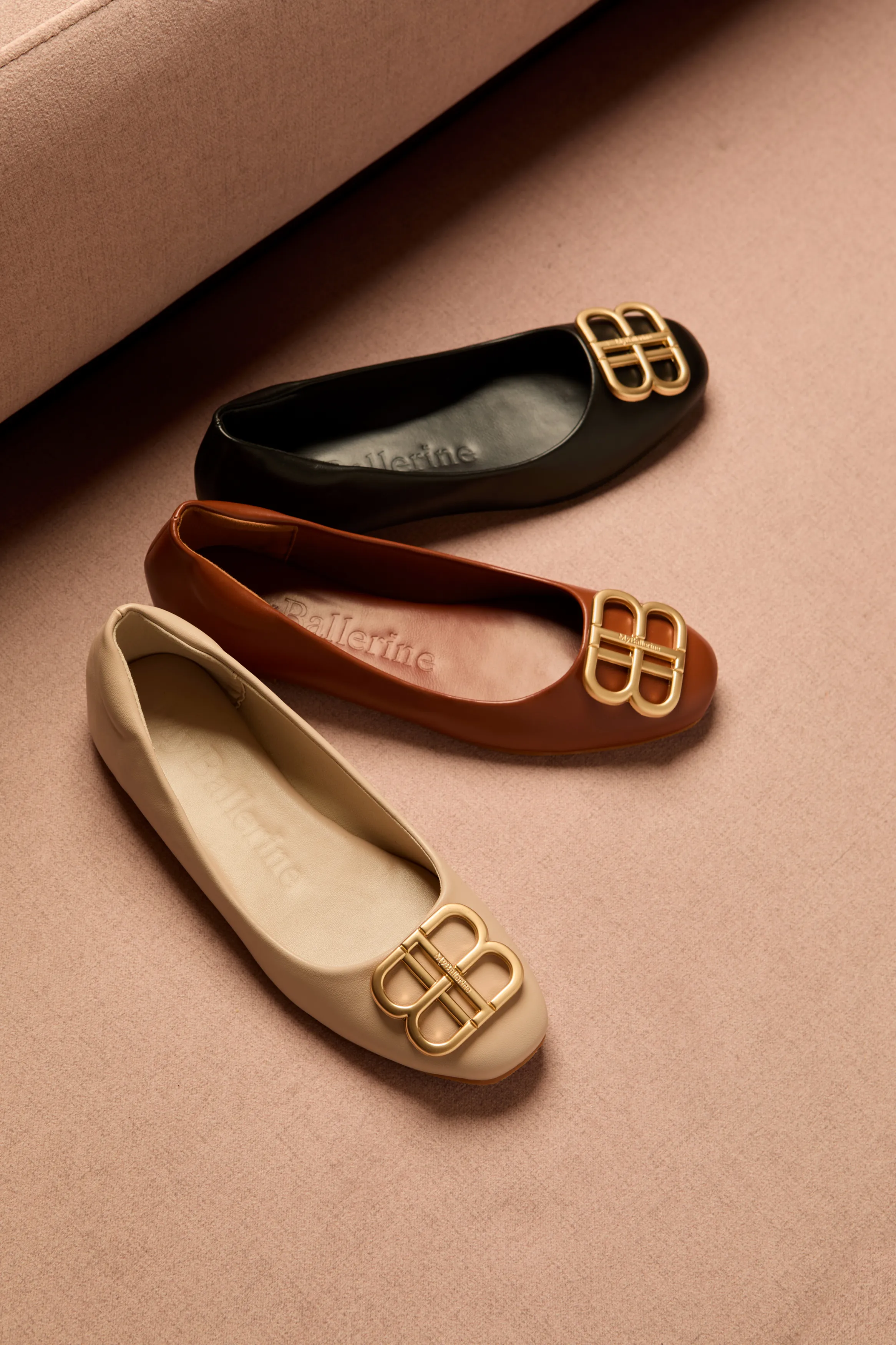 Brenda Comfy Ballerina Brown