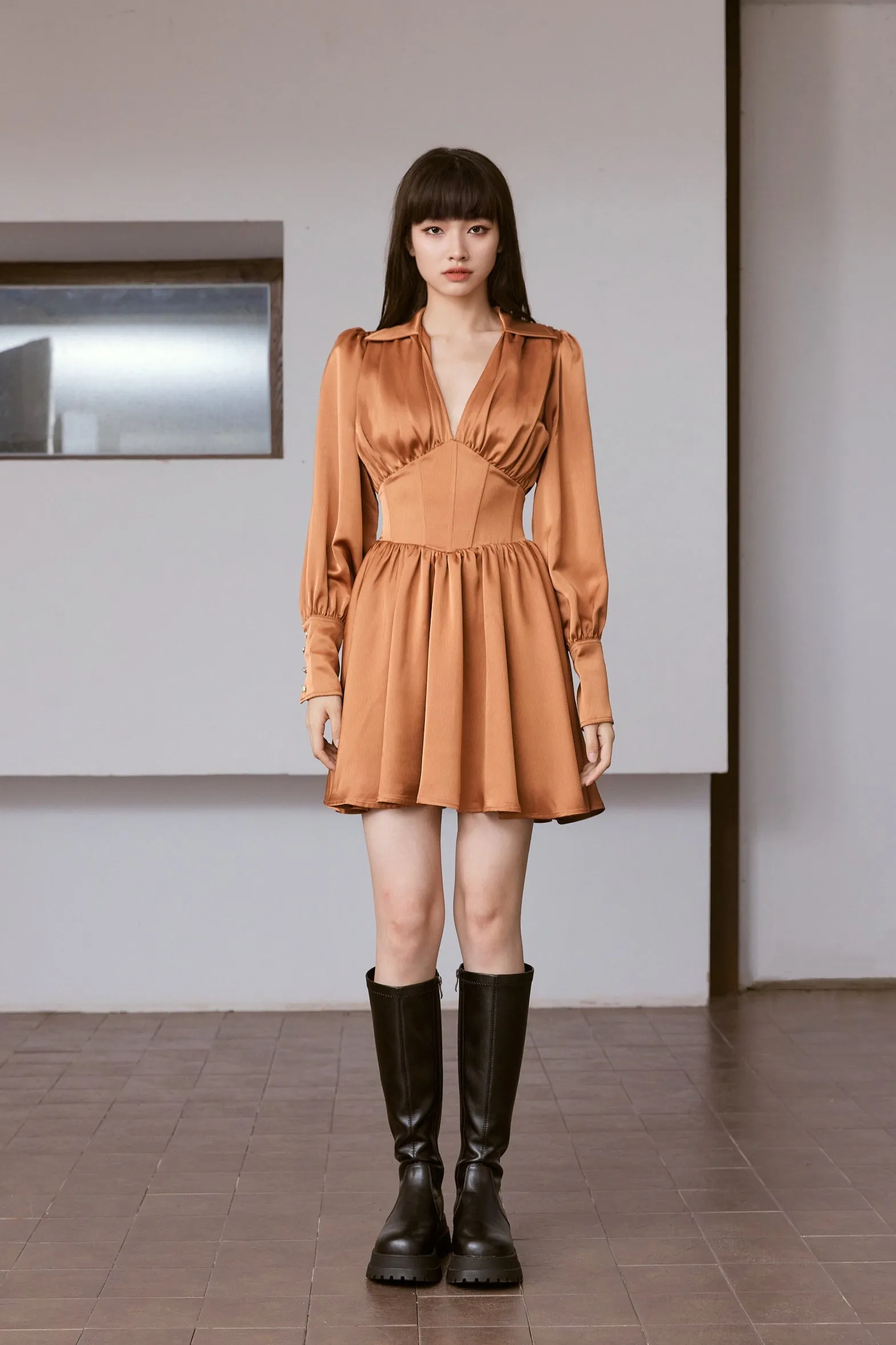 Bronnie Leather Boots