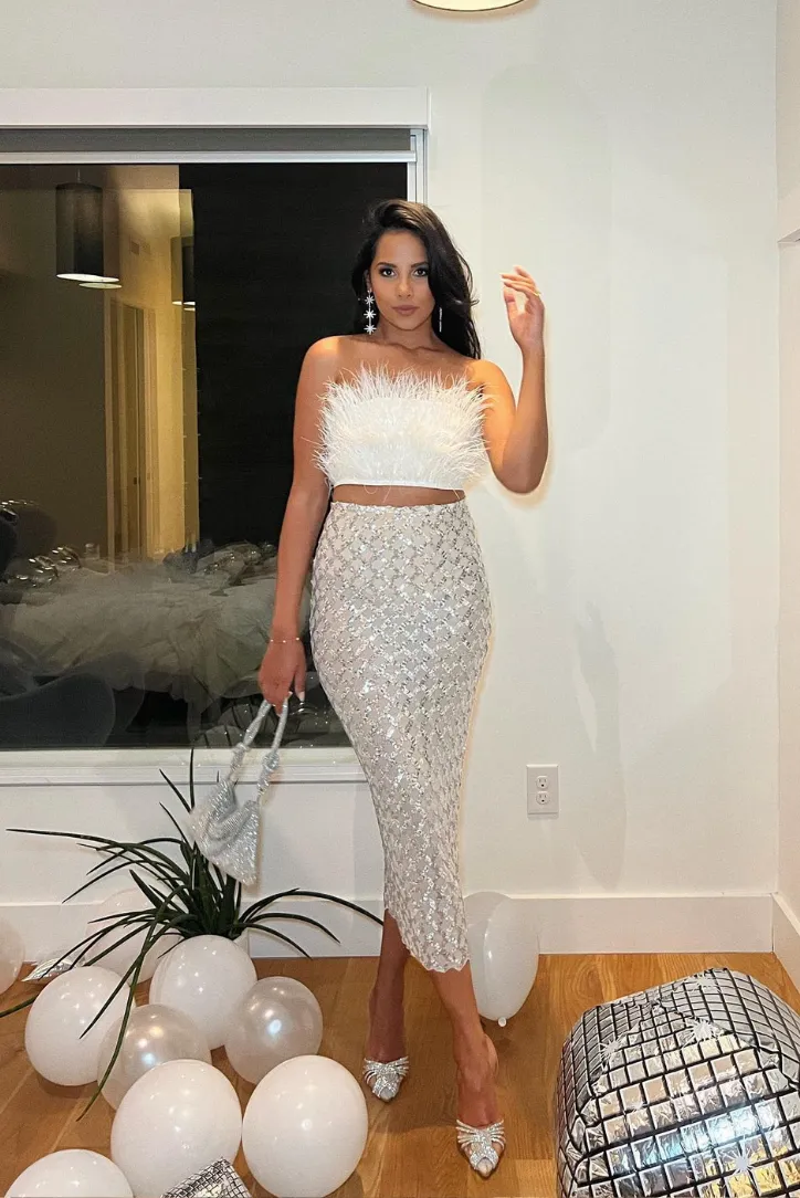 Cherie Set- White