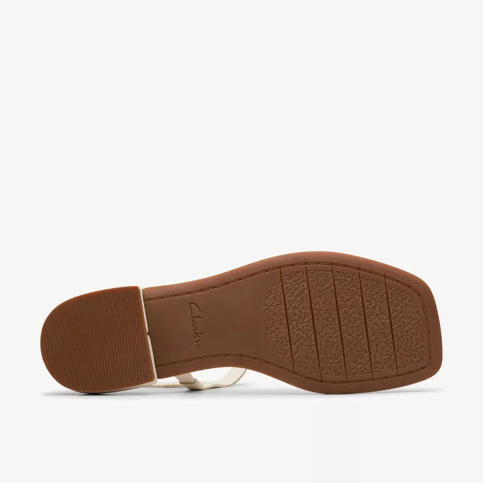 Clarks Women's Ariany Sling Cream Leather 26181241