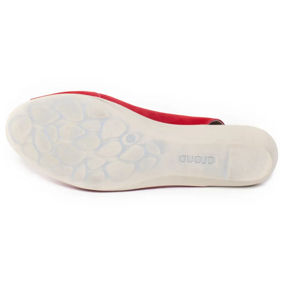 Cloud Footwear Caliber Vogue Longbeach Kitty Red Sandal (Women's)