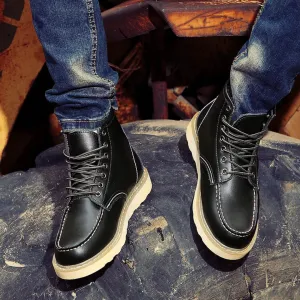 Cole™ | Classic Vintage Leather Boots for Timeless Style