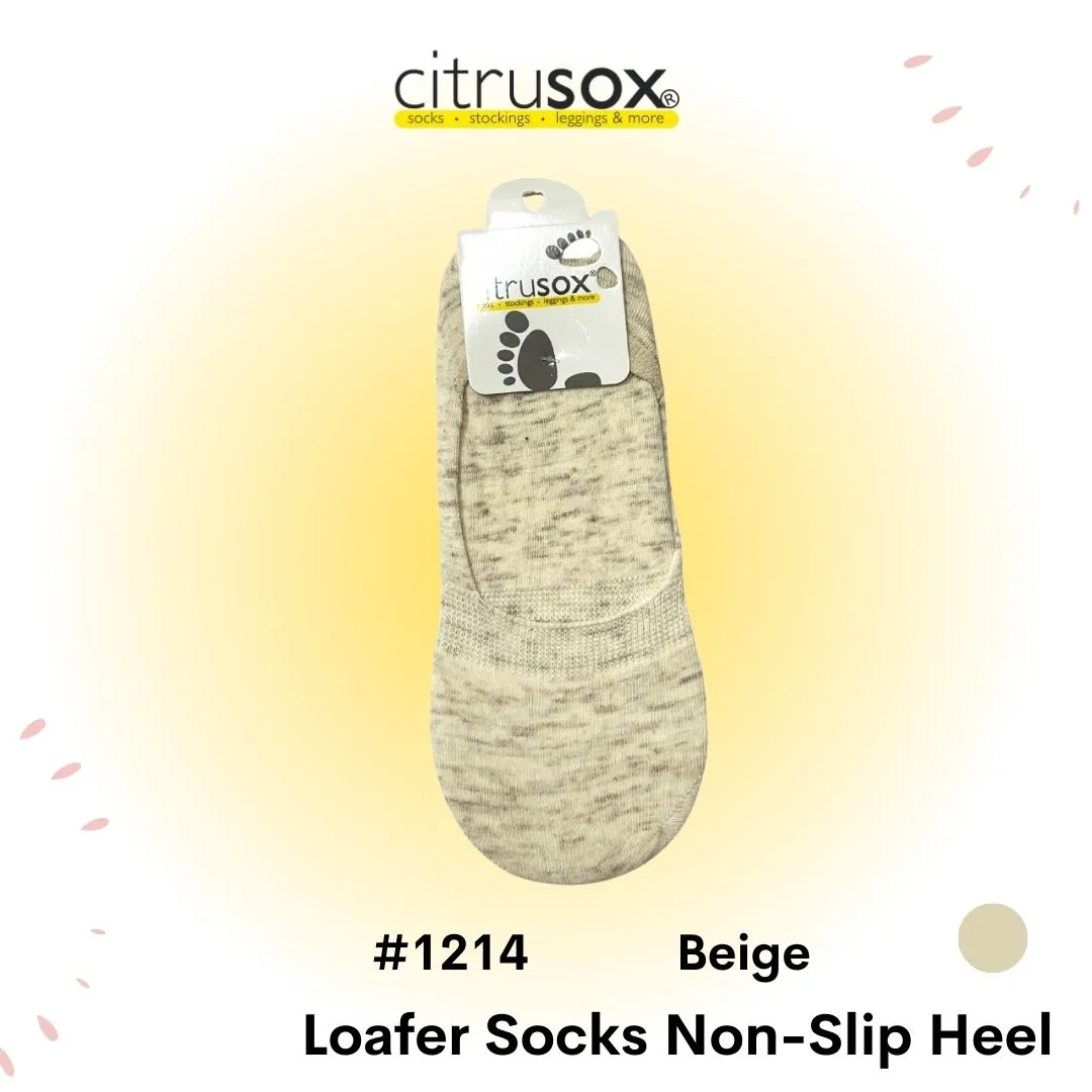 Cotton Moccasins Loafer Socks