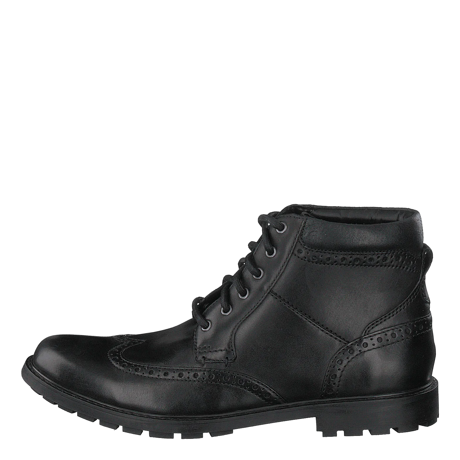 Curington Rise Blk Smooth Lea