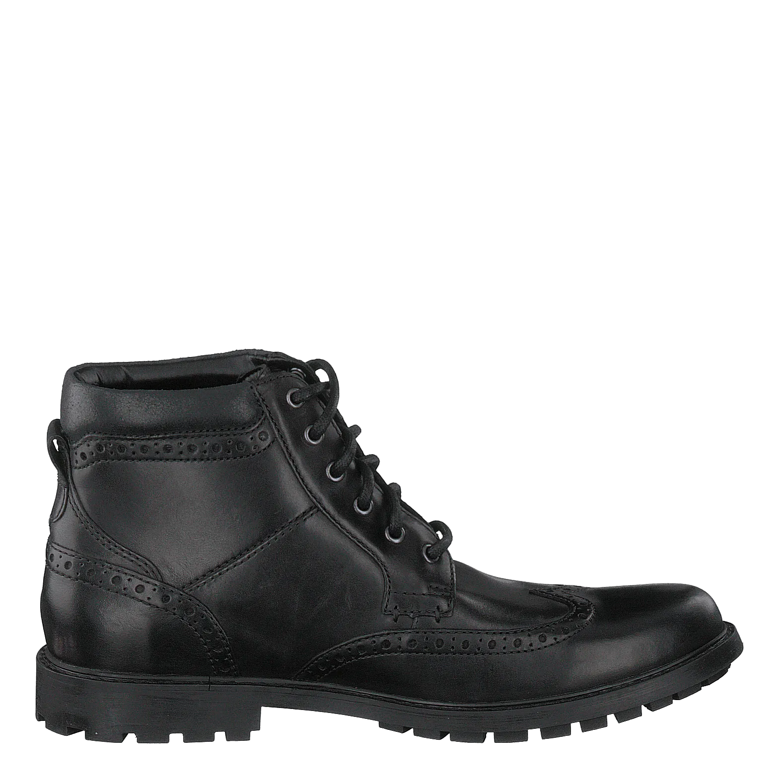 Curington Rise Blk Smooth Lea
