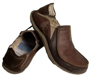 Cushe Surf Slipper Drive Shoes Tan Loafers Casual Slip On Mens