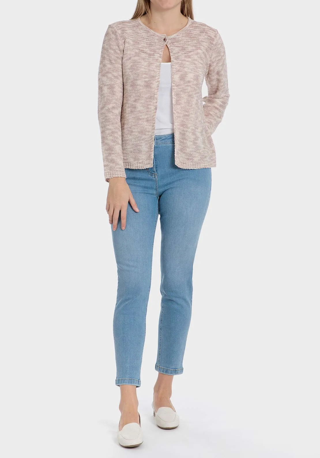 Denim Capri Trousers - Blue Light Denim