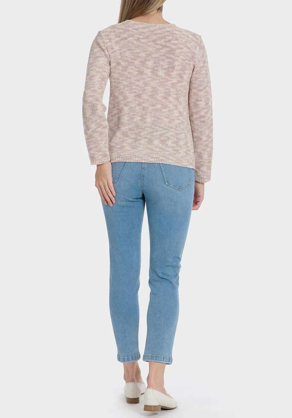 Denim Capri Trousers - Blue Light Denim