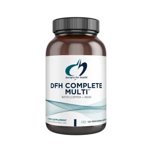 Designs For Health DFH Complete Multi with Copper   Iron 120's