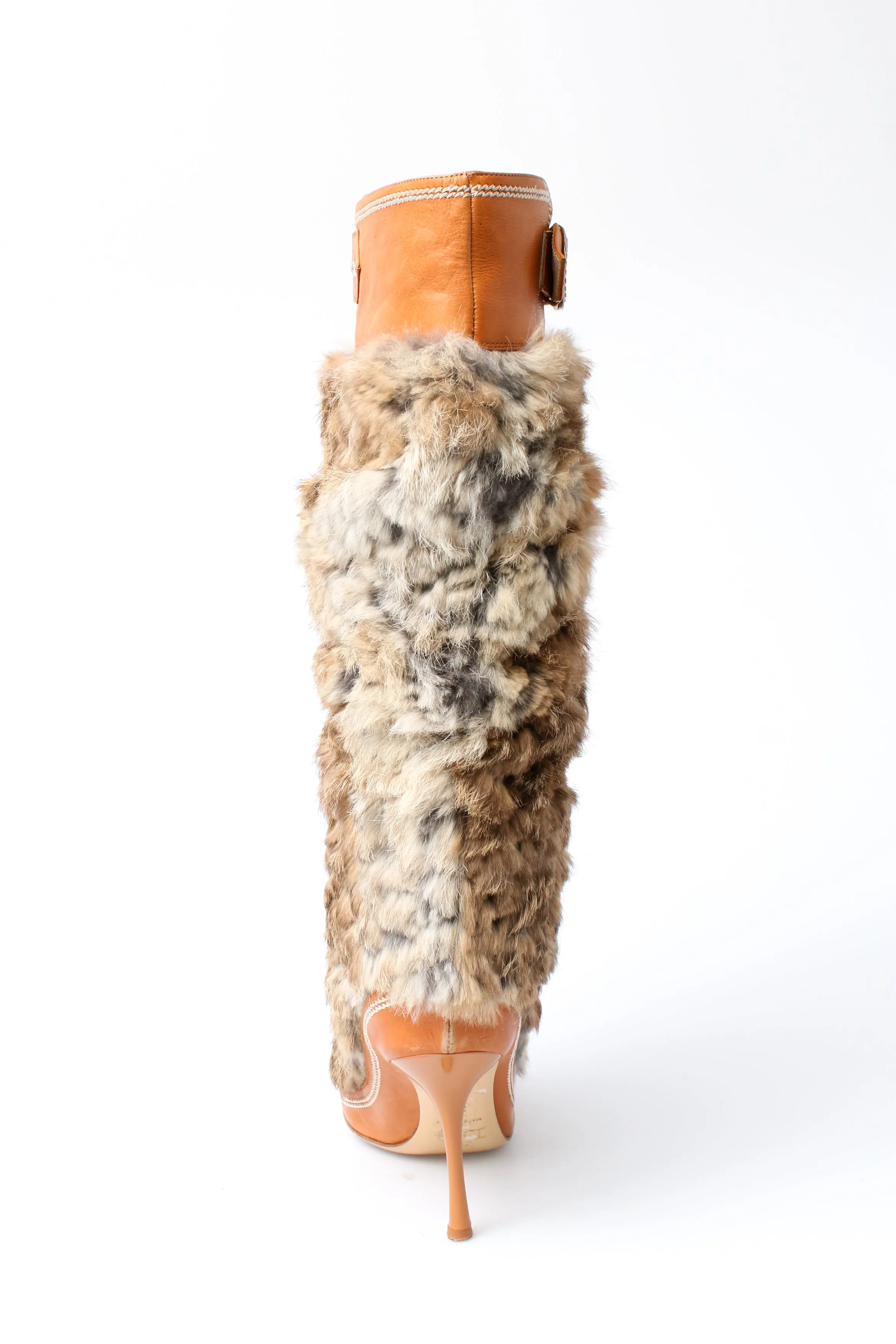 Dior Rabbit Fur Boots