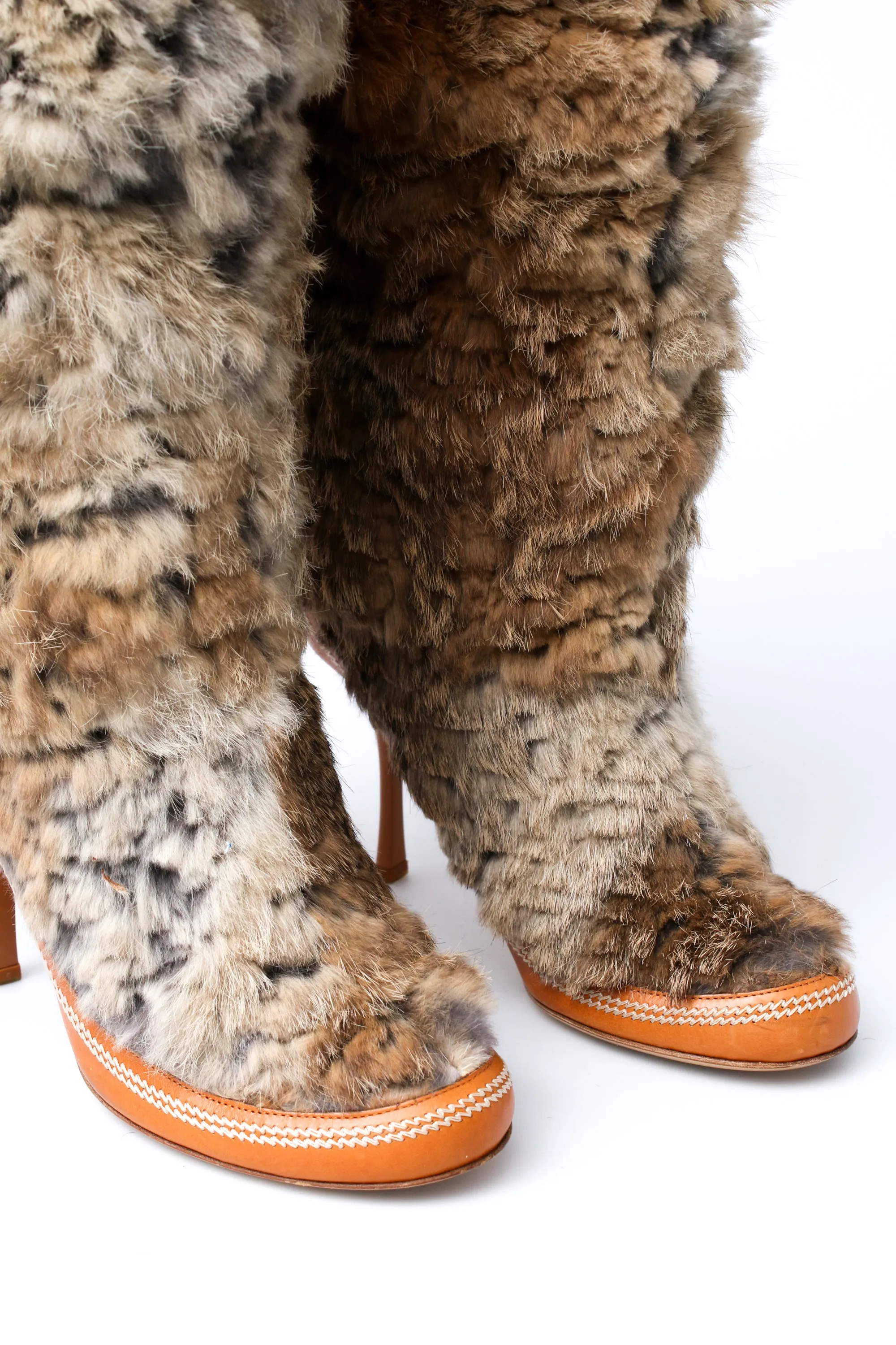 Dior Rabbit Fur Boots