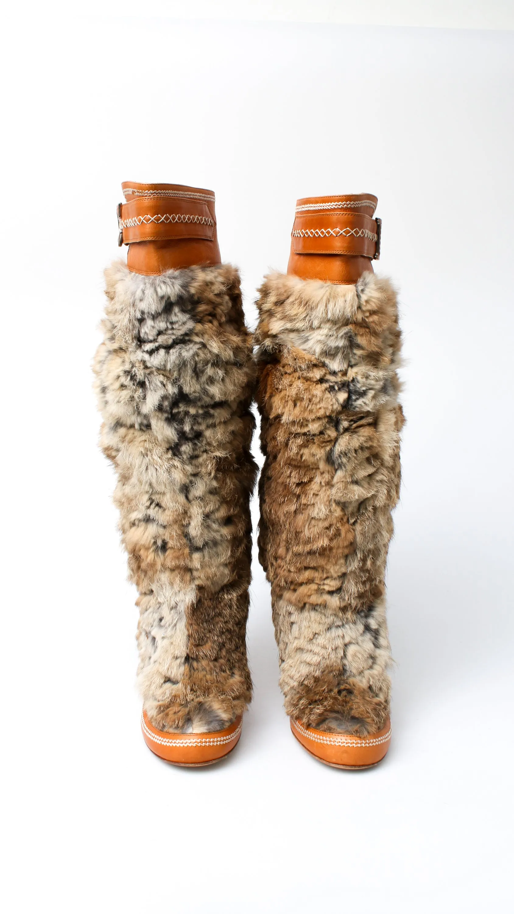 Dior Rabbit Fur Boots