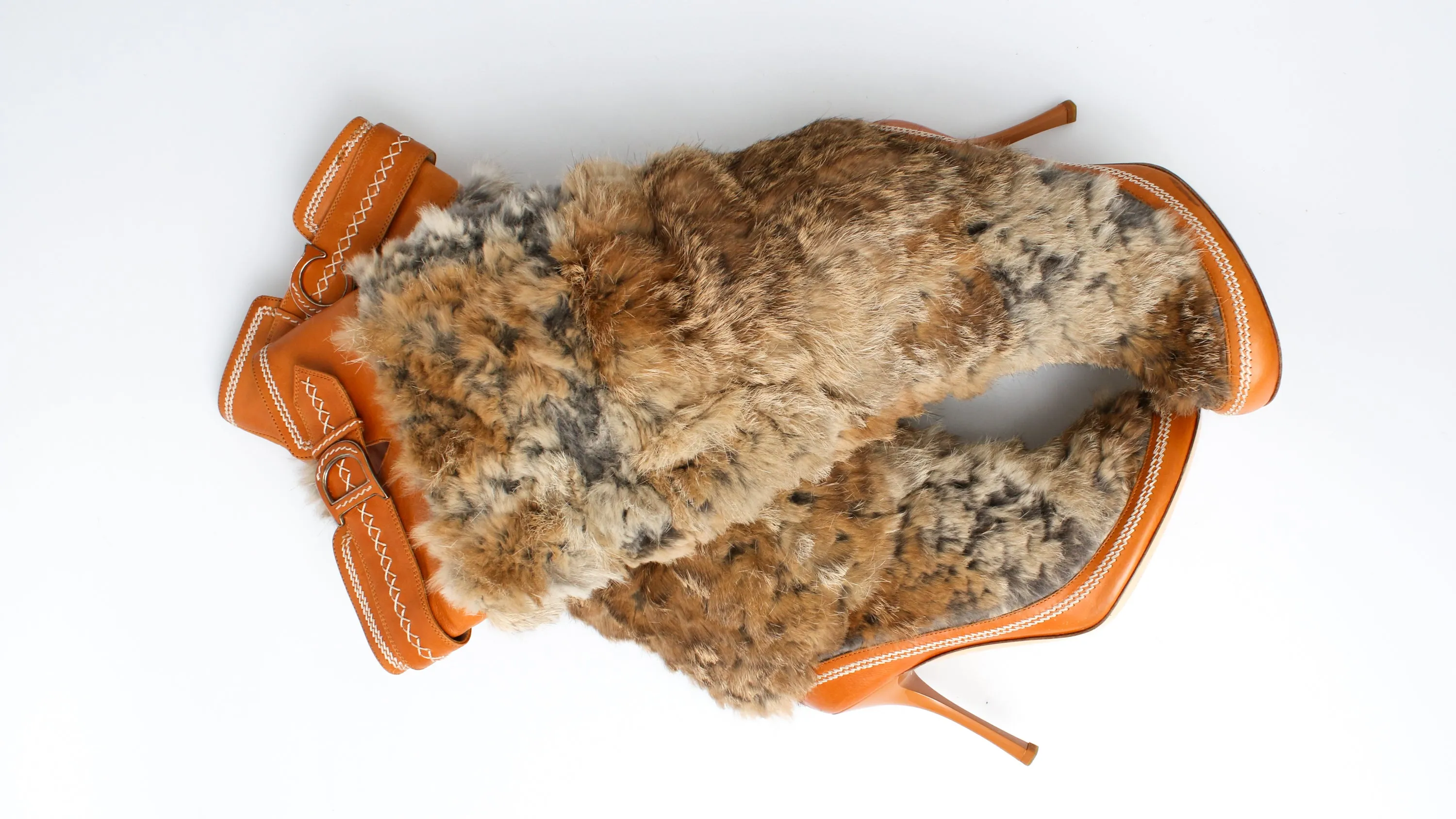 Dior Rabbit Fur Boots