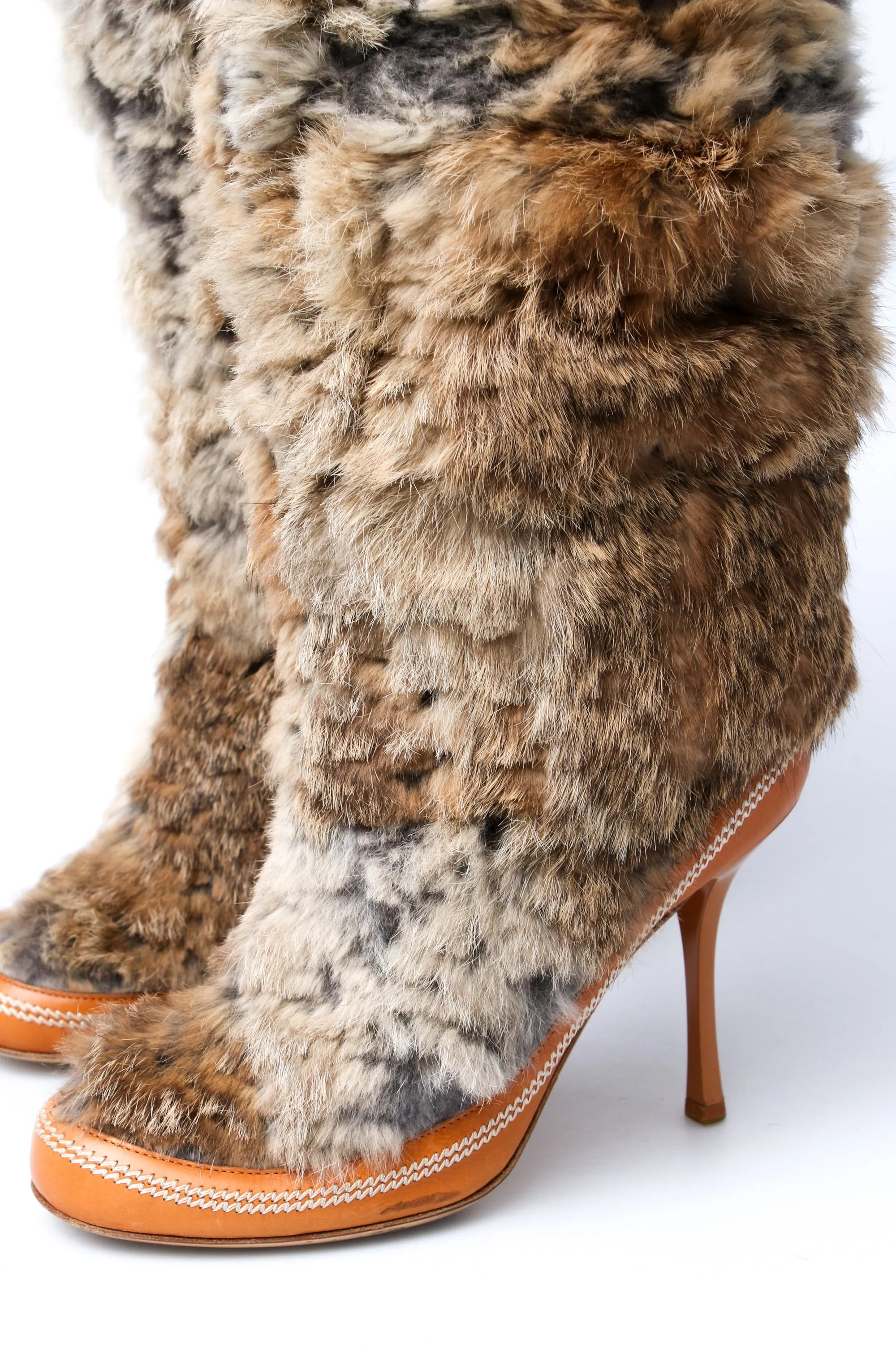 Dior Rabbit Fur Boots