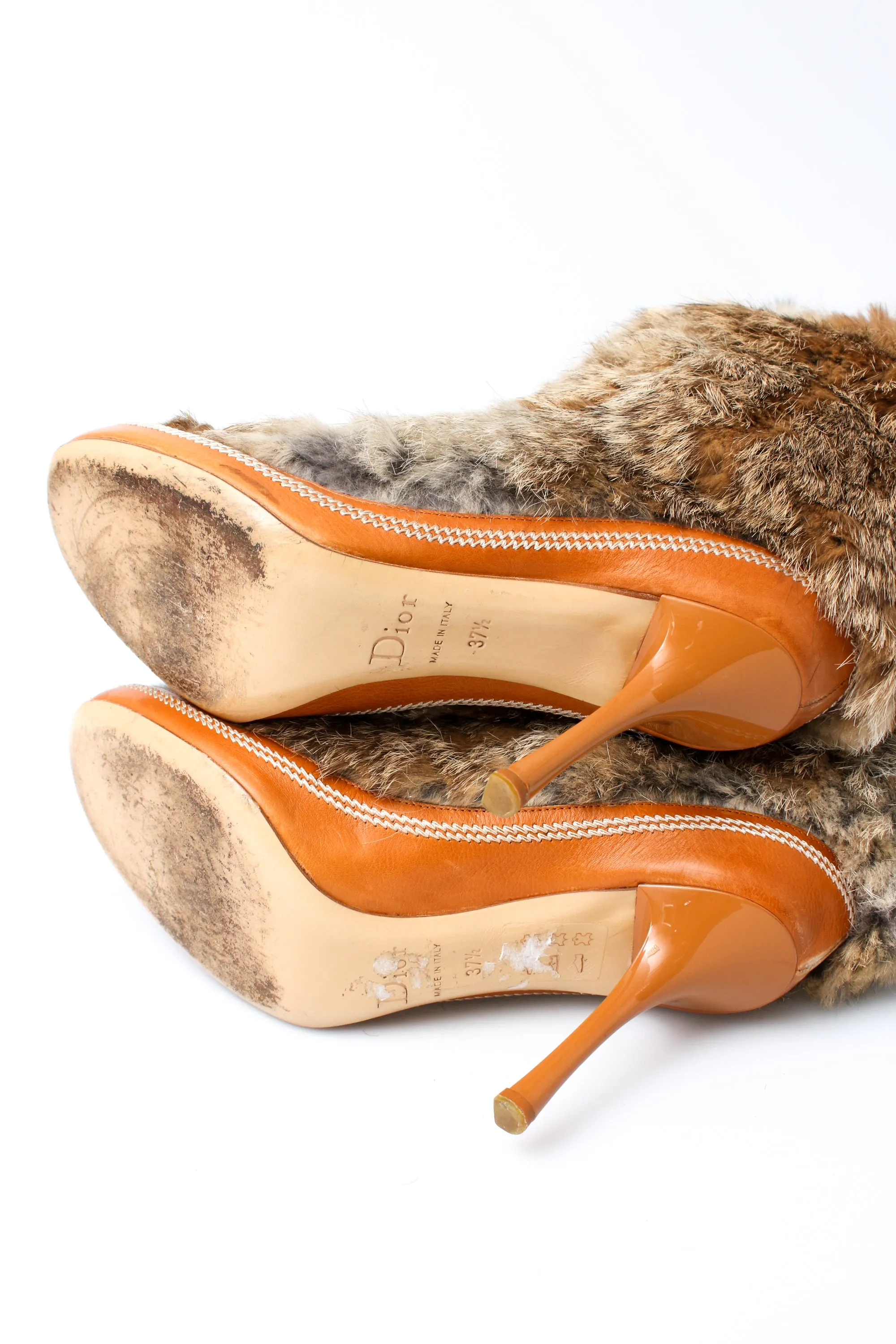 Dior Rabbit Fur Boots