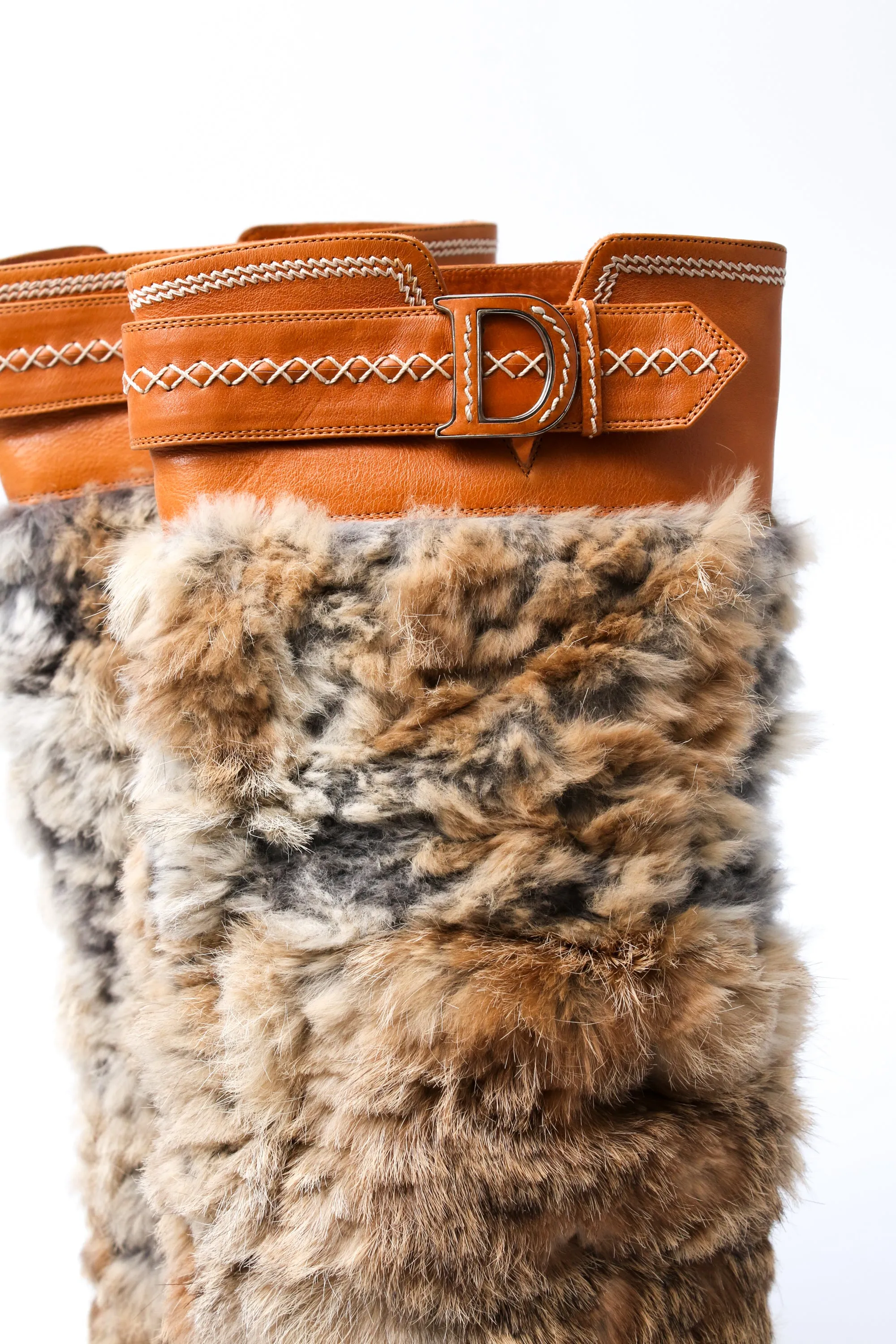 Dior Rabbit Fur Boots