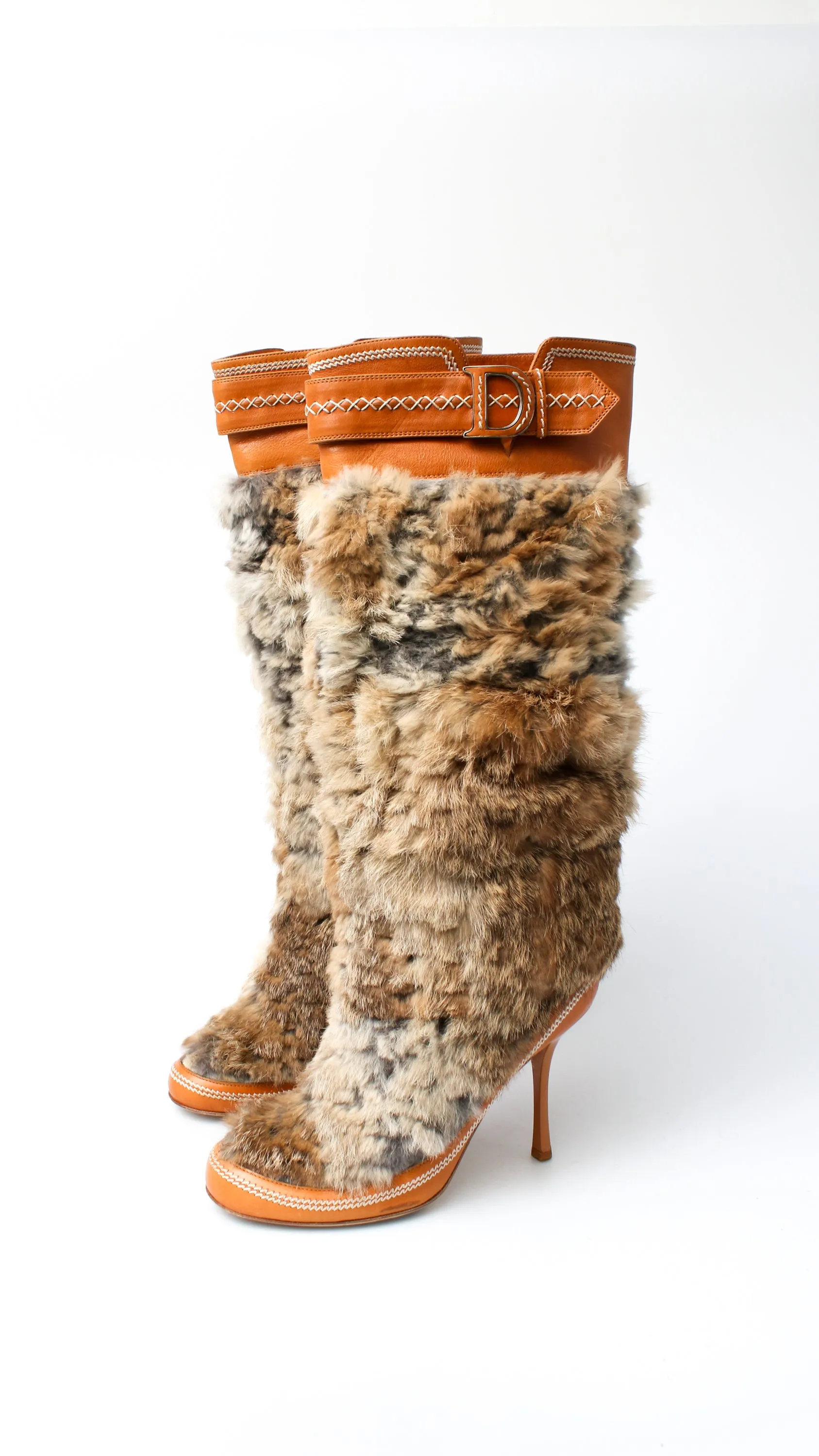 Dior Rabbit Fur Boots