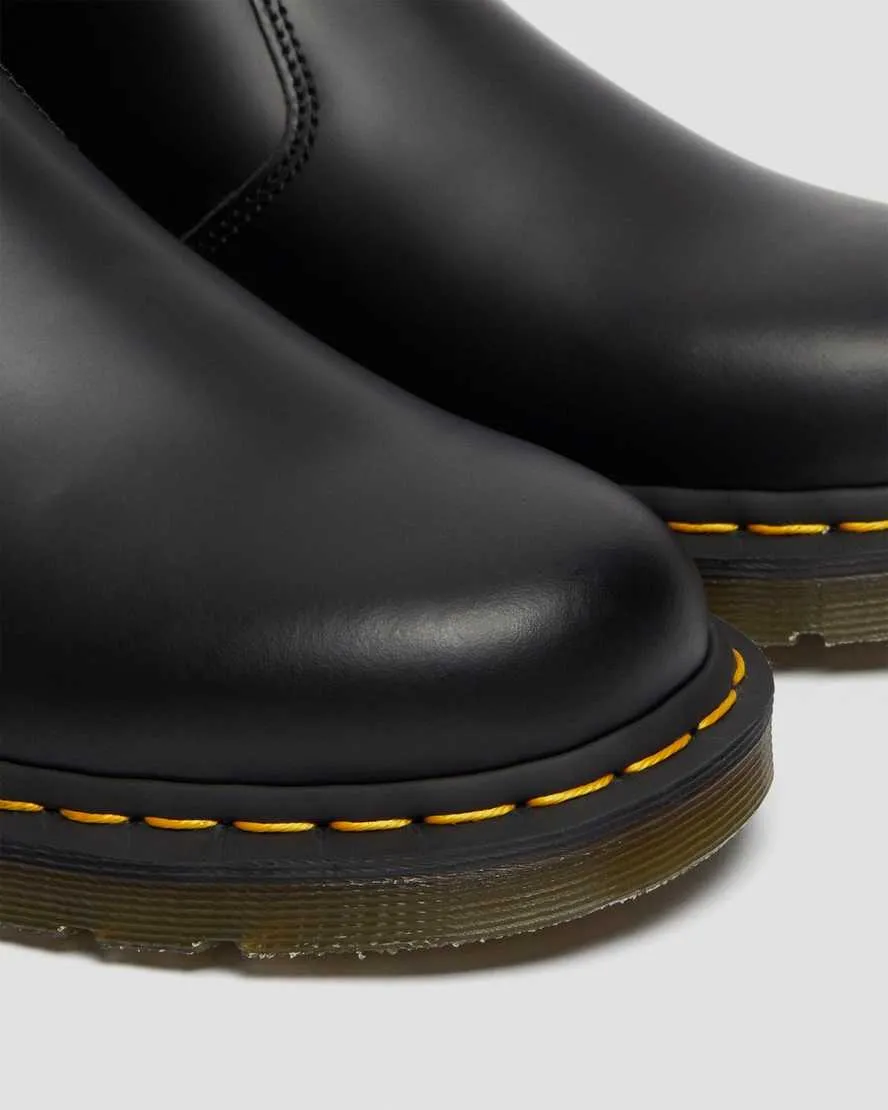 Dr Martens 2976 Smooth Leather Chelsea Boots Black YS