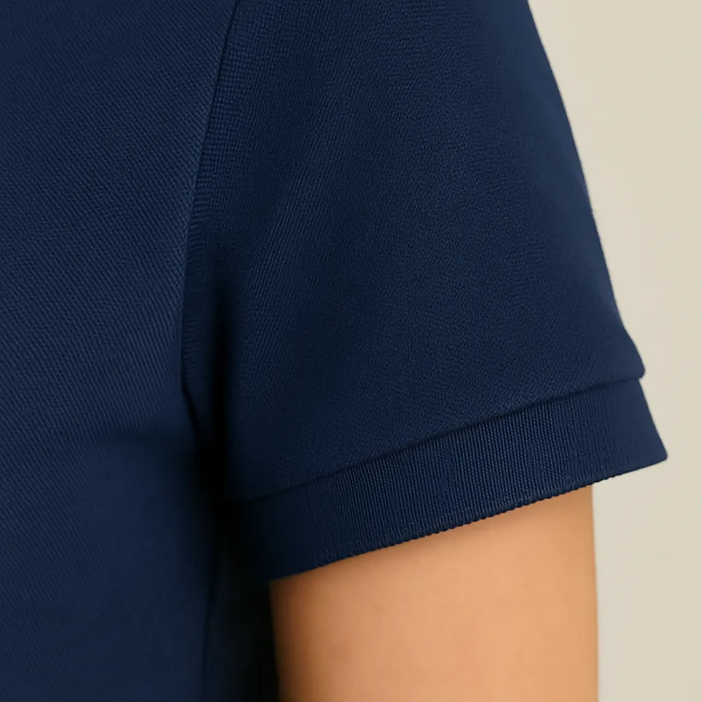 Emerald Blue Polo with Slim