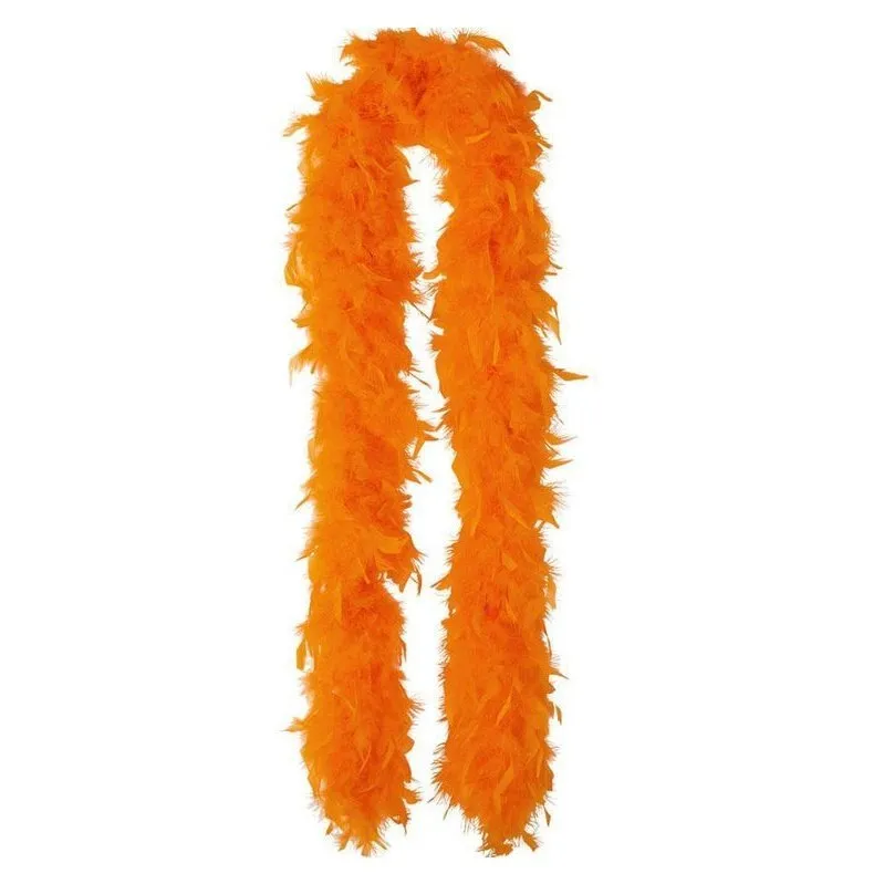 Feather Boa Orange