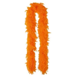 Feather Boa Orange