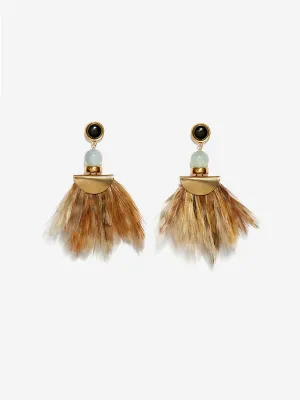 feather earrings