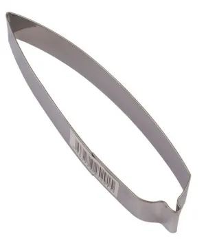 Feather or Gum Leaf Cookie Cutter 11cm