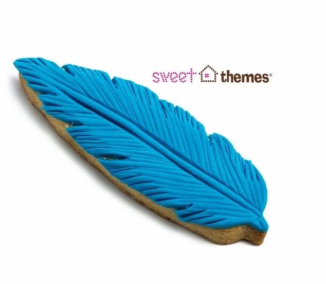 Feather or Gum Leaf Cookie Cutter 11cm